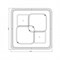 Накладной светильник Escada Module 10235/4LED SQUARE ESC_10235_4LED_SQUARE