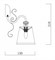 Бра Freya Driana FR2405-WL-01-BZ MY_FR2405-WL-01-BZ