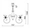 Подвесная люстра Freya Fabre FR2001-PL-06-W MY_FR2001-PL-06-W