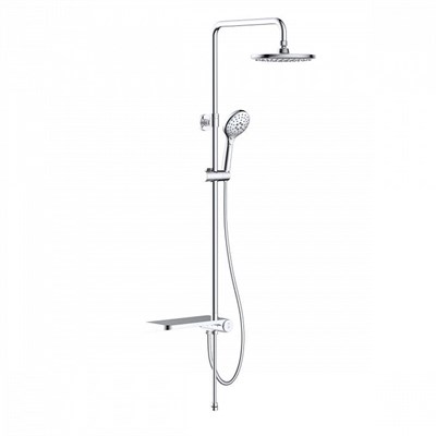 Душевой гарнитур с верхней лейкой хром IDDIS Ray (RAYSB3Fi76) RAYSB3Fi76 - фото 257425