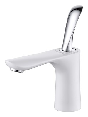 Смеситель D&K Venice Baciano DA1032156 для раковины, белый DA1032156 - фото 278684