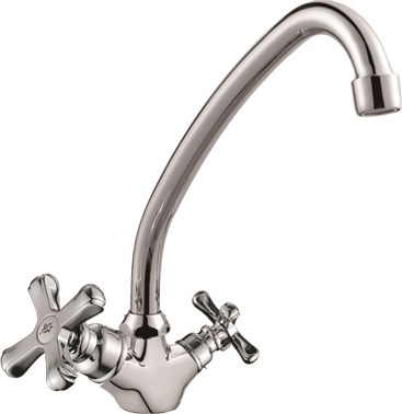 Смеситель для кухни RUSH Bianki BI7650-22 высокий хром (BI7650-22) BI7650-22 - фото 293912