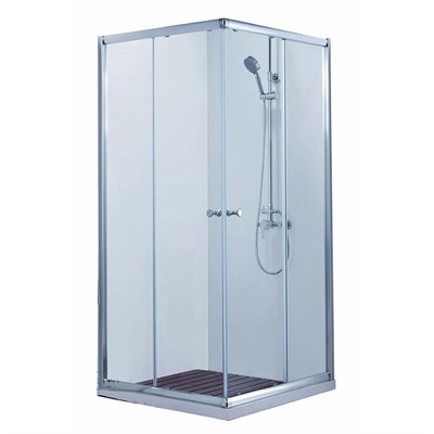 Душевой уголок BRAVAT Drop без поддона две раздвижные двери 900x900x2000  (BS090.2200A) BS090.2200A - фото 301024