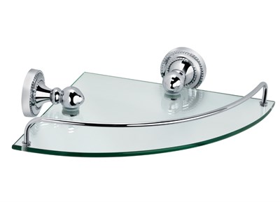 Полка стеклянная угловая Fixsen Style FX-41103A (FX-41103A) FX-41103A - фото 347239