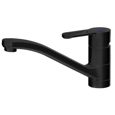 Смеситель для кухни Bravat STREAM-D BLACK черный (F737163BM-1) F737163BM-1 - фото 369796