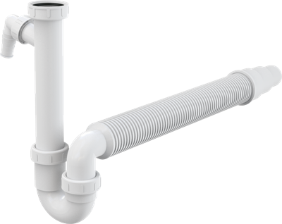 Сифон для мойки AlcaPlast A83-DN50/40 A83-DN50/40 - фото 376689