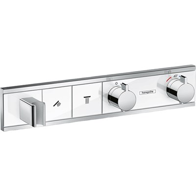 Смеситель для душа Hansgrohe RainSelect 15355400 с термостатом Белый хром 15355400 - фото 389271