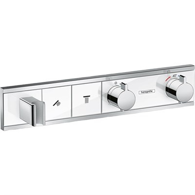 Смеситель для душа Hansgrohe RainSelect 15355400 с термостатом Белый хром - фото 389271