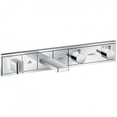 Смеситель для ванны Hansgrohe RainSelect 15359000 с термостатом Хром 15359000 - фото 389309