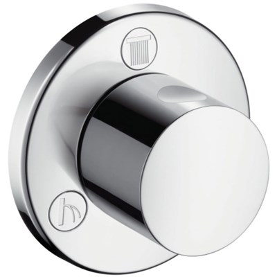 Переключатель потоков Hansgrohe Quattro Trio S 15932000 Хром 15932000 - фото 389555