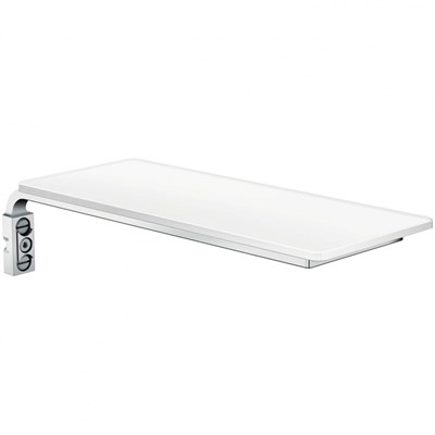 Мыльница Hansgrohe Cassetta E 26511400 Хром Белый 26511400 - фото 390191