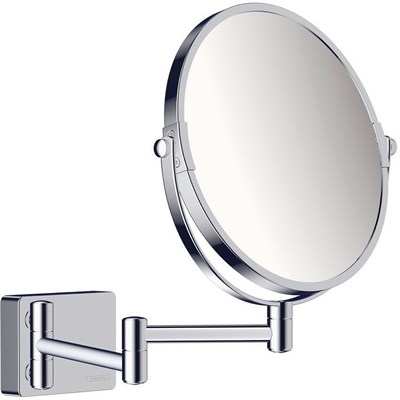Косметическое зеркало Hansgrohe AddStoris 41791000 с увеличением Хром 41791000 - фото 392761