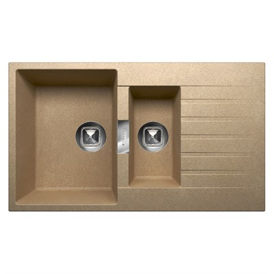 Кухонная мойка Tolero (TL-860 №101 бежевый) (473899) 473899 - фото 444213