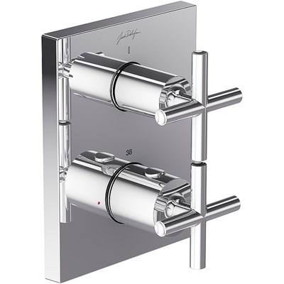 Смеситель для душа Jacob Delafon Modulo E75388-CP с термостатом Хром E75388-CP - фото 451269