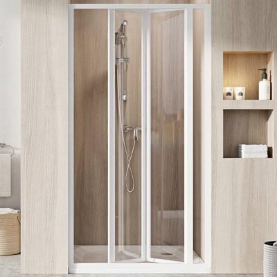 Душевая дверь Ravak Supernova SDZ3-100 02VA0100Z1 профиль Белый стекло Transparent 02VA0100Z1 - фото 466702