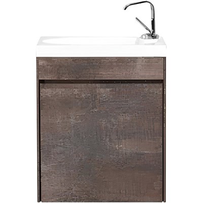 Тумба под раковину BelBagno Pietra Mini 46 PIETRA MINI-460-1A-SO-PT-L подвесная Stone PIETRA MINI-460-1A-SO-PT-L - фото 466795
