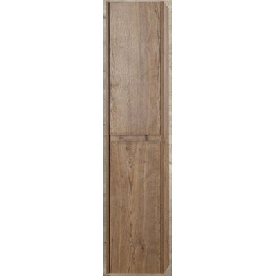 Шкаф пенал BelBagno Kraft 33 L KRAFT-1600-2A-SC-RT-L подвесной Rovere Tabacco KRAFT-1600-2A-SC-RT-L - фото 471405