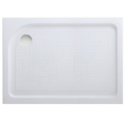 Акриловый поддон для душа BelBagno Tray L 100x80x15 TRAY-BB-AH-100/80-15-W-L Белый L с антискользящим покрытием TRAY-BB-AH-100/80-15-W-L - фото 471565