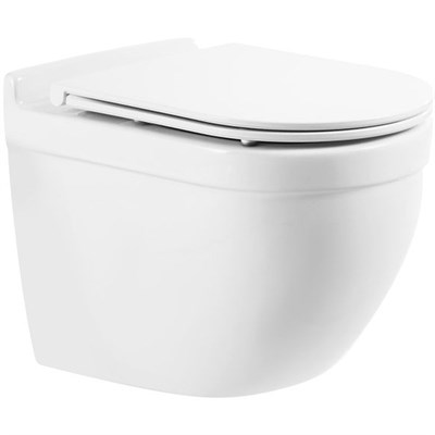 Унитаз BelBagno Senso-R BB017CHR подвесной без сиденья BB017CHR - фото 472493