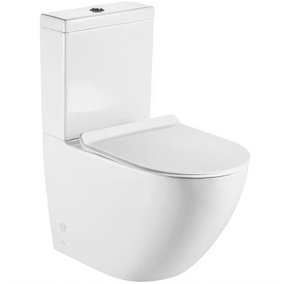 Унитаз компакт BelBagno Amanda BB051CPR без бачка и сиденья BB051CPR - фото 472529