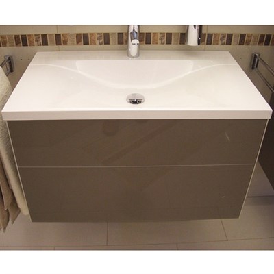 Тумба под раковину Keuco Royal Reflex 80 34060140000 подвесная Трюфель 34060140000 - фото 483920