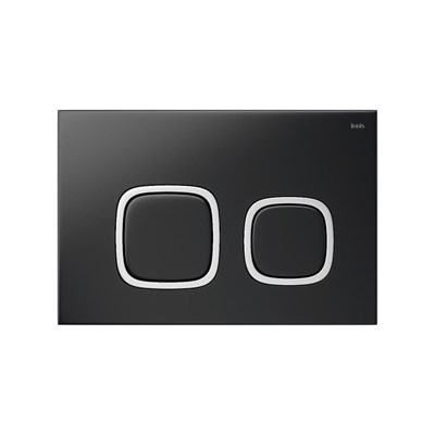 Клавиша смыва IDDIS чёрная Unifix 004 (UNI04BCi77) UNI04BCi77 - фото 493711