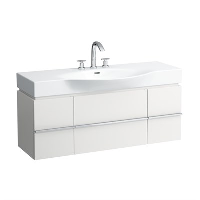 Тумба под раковину Laufen Palace New 120 4.0130.2.075.463.R подвесная Белая матовая 4.0130.2.075.463.R - фото 497409