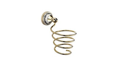 Держатель для фена FIXSEN Bogema Gold (FX-78519G) FX-78519G - фото 502784