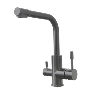 Смеситель Lemark Expert LM5061GMN для кухни с подключением к фильтру с питьевой водой, цвет графит LM5061GMN - фото 503365