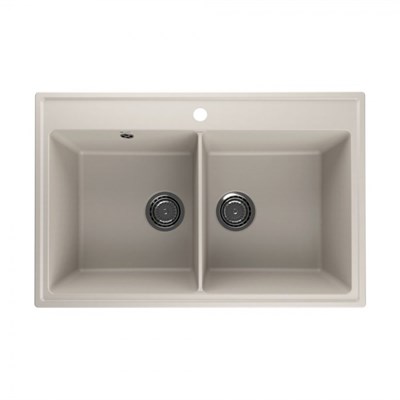 Мойка кухонная ULGRAN Quartz Ruma 780-02, лен Ruma 780-02 - фото 508997