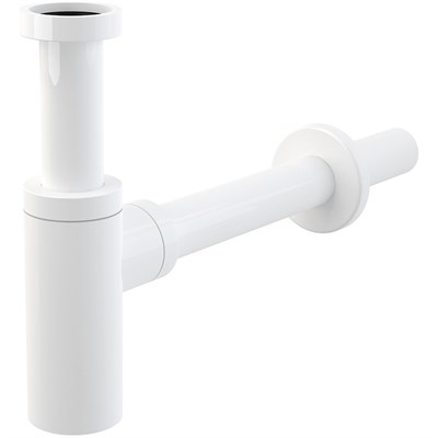 Сифон для раковины Alcaplast Design A400B Белый глянец A400B - фото 512508