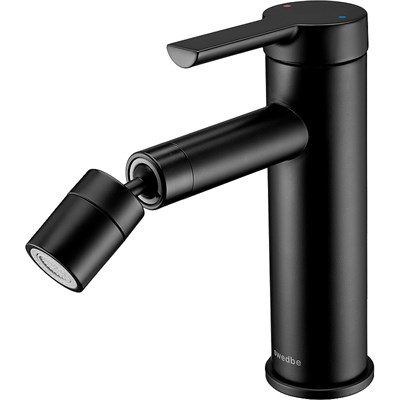 Смеситель для биде Swedbe Diana 1040B Черный матовый sw_1040B - фото 513484