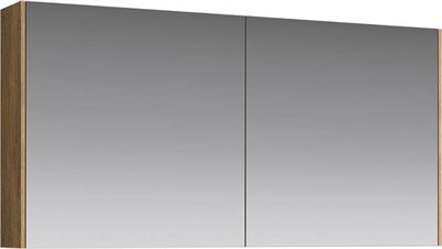 Шкаф-зеркало 120 см, корпус, без боковин, Aqwella Mobi MOB0412 (Код товара: 986313) - фото 519590