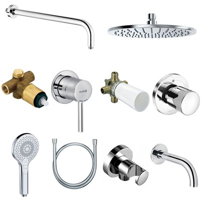 Душевая система Kludi Bozz 386340576 Хром 386340576 - фото 865109