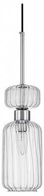 Подвесной светильник Escada Gloss 1141/1S Chrome/Clear ESC_1141_1S_Chrome_Clear - фото 885002