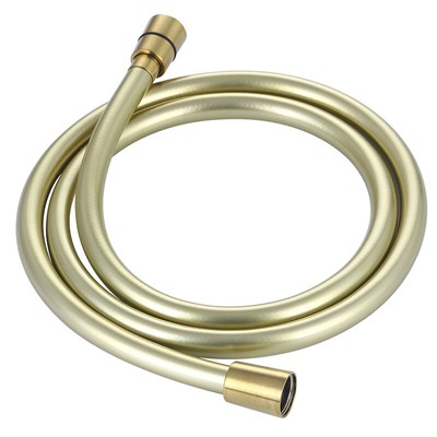 Душевой шланг Aquame AQM1502BG, 150 см, пластиковый, цвет золото шлифованное AQM1502BG - фото 885094