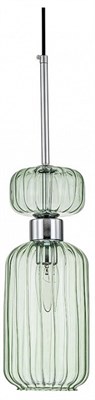 Подвесной светильник Escada Gloss 1141/1S Chrome/Green ESC_1141_1S_Chrome_Green - фото 885208