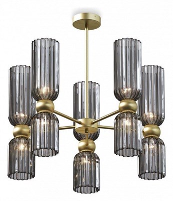 Люстра на штанге Maytoni Antic MOD302PL-10GR MY_MOD302PL-10GR - фото 885413