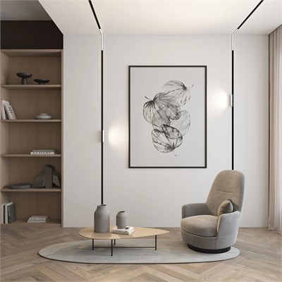 Угловой трековый светильник SMART LINEAR DK8015-BK dk_DK8015-BK - фото 885414
