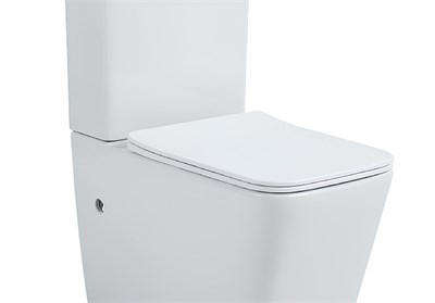 Унитаз компакт Aquatek Либра New AQ1263N-00 Белый с бачком и сиденьем Микролифт AQ1263N-00