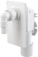 Сифон для стиральной машины под штукатурку белый AlcaPlast APS4 APS4