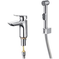 Смеситель для раковины Aquatek Вега AQ1012CR с гигиеническим душем Хром AQ1012CR