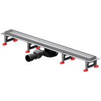 Душевой лоток AM.PM MasterFlow 80 W01SC-U11-080-04SB с решеткой Хром матовый / под плитку Tile W01SC-U11-080-04SB