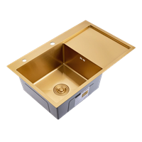 Кухонная мойка Splenka S705.7850.03, золотой сатин S705.7850.03