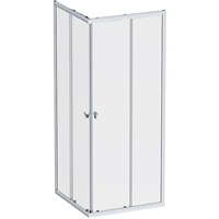 Душевой уголок AM.PM Sunny 80х80 W87G-403-8080-MT профиль Хром матовый стекло прозрачное W87G-403-8080-MT