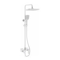Душевая система Rose R1836C, белый R1836C
