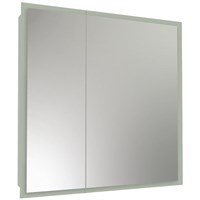 Зеркальный шкаф Reflexion Cube RF2213CB, 80 см, с LED-подсветкой, датчик движения, цвет белый RF2213CB