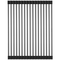 Ролл-мат на мойку Paulmark Extra, 33 х 44 см, воронёная сталь, R440-GM R440-GM