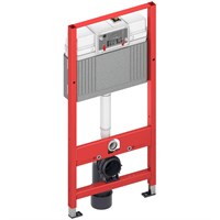 Инсталляция Tece Now 9400414 для унитаза с Черной матовой клавишей смыва 9400414