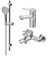 Комплект смесителей AM.PM Sunny F40985C00, Хром F40985C00 - фото 349379